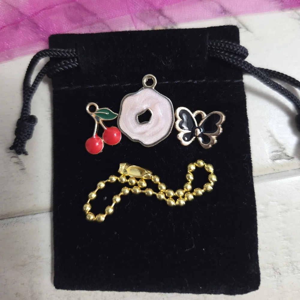 Coach Heart Stud Earrings Set - Gold & Silver W/ Accessories EUC - Picture 6 of 8
